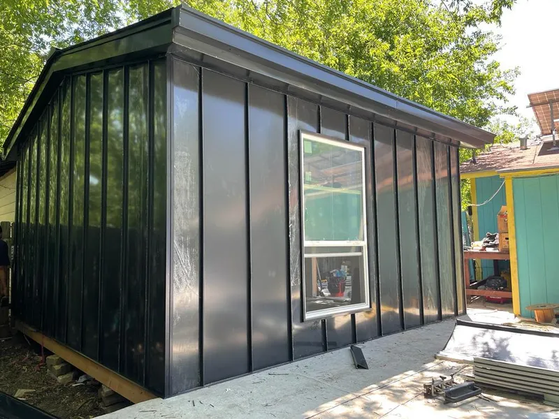 Black standing seam metal wall panels for Roof Inspection in Lauderdale Lakes